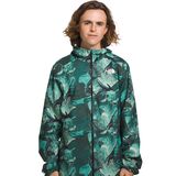 Lichen Teal Camo Embroidery Print